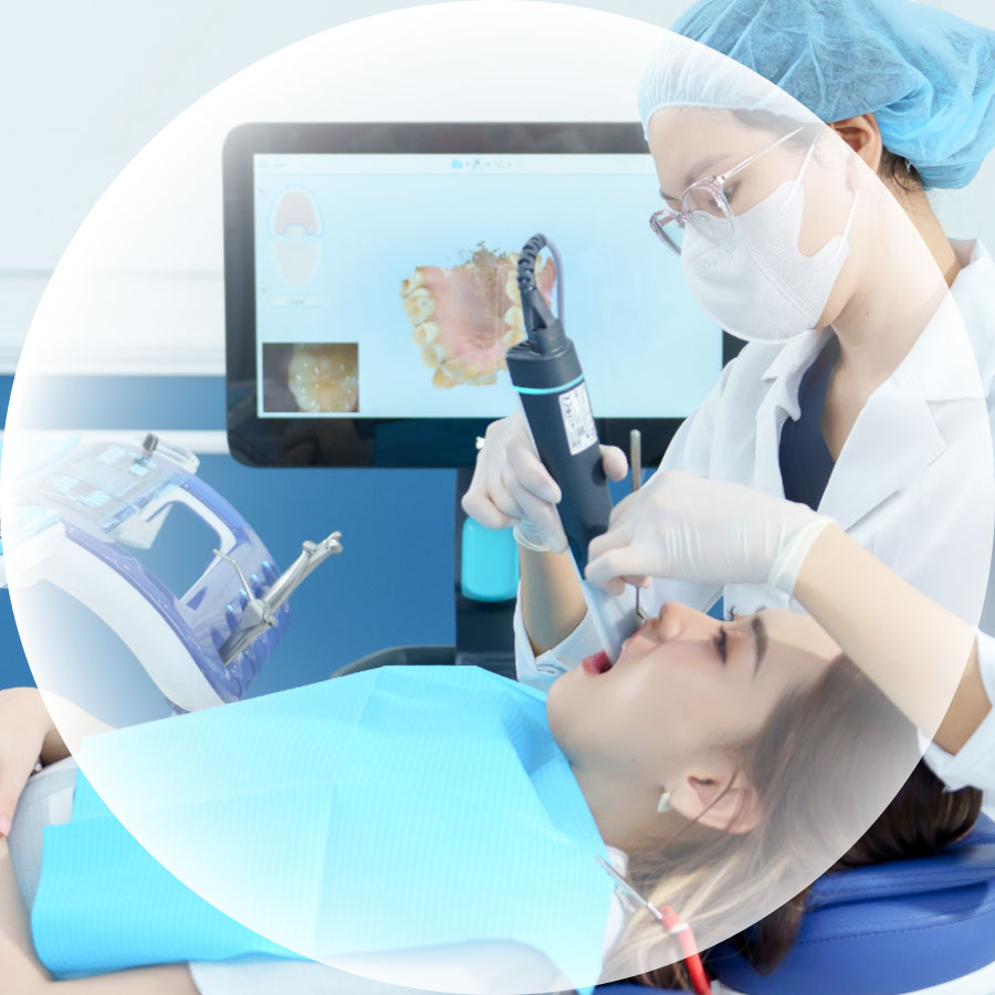 Quét dấu răng Trios 3D